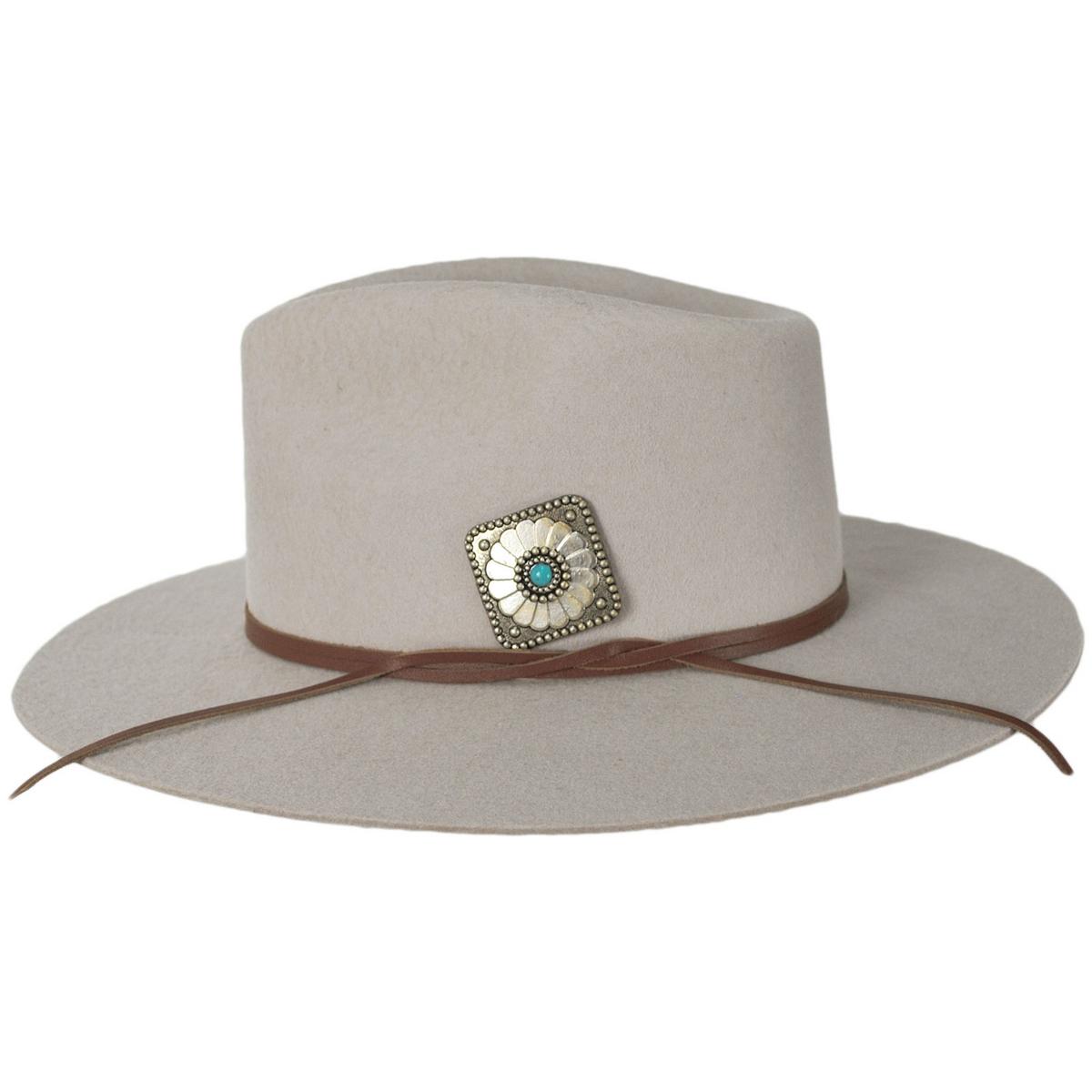 Charlie 1 Horse | Lone Butte Wool Felt Fedora Hat | 124795 | profile | SILVER BELLY