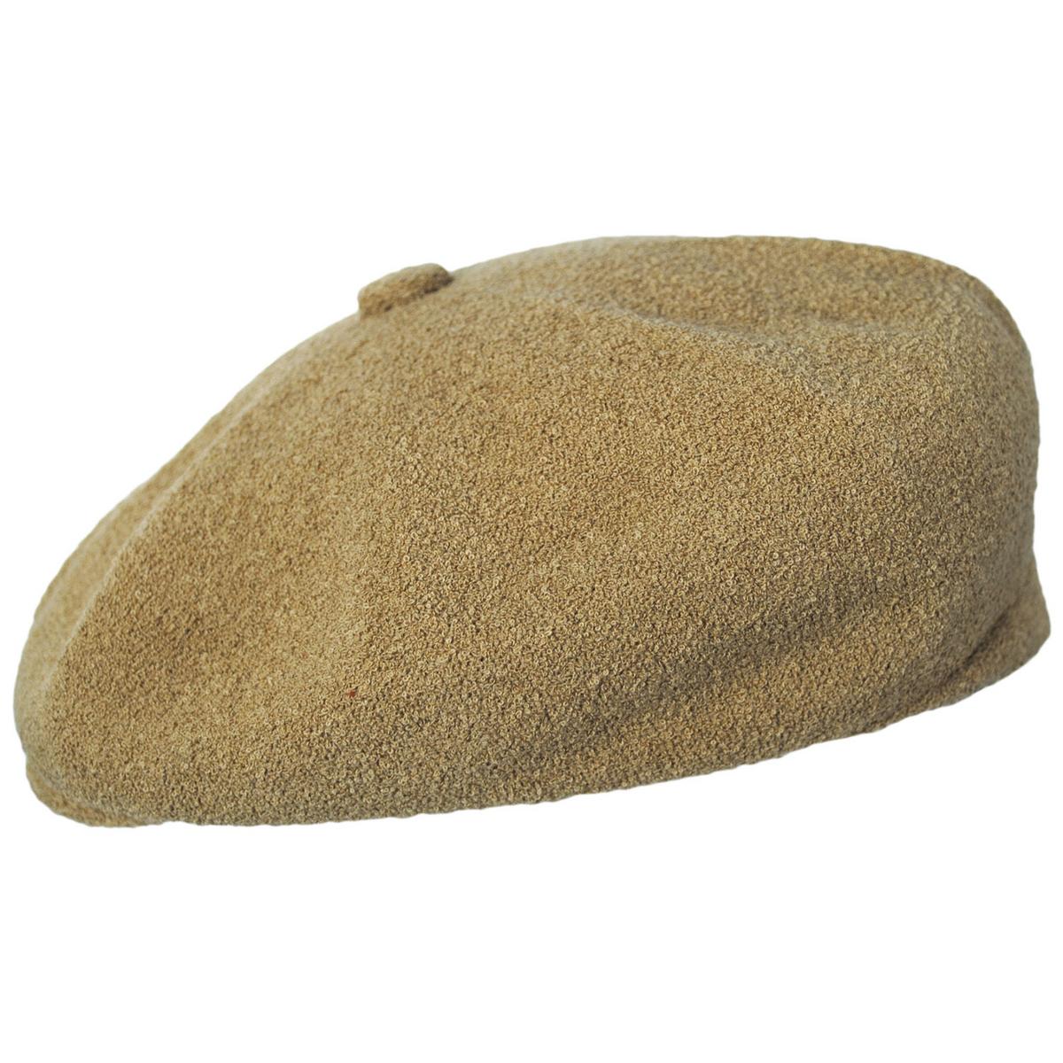 Kangol | Bermuda Hawker Newsboy Cap - Oat | 161027SS24 | profile | OAT