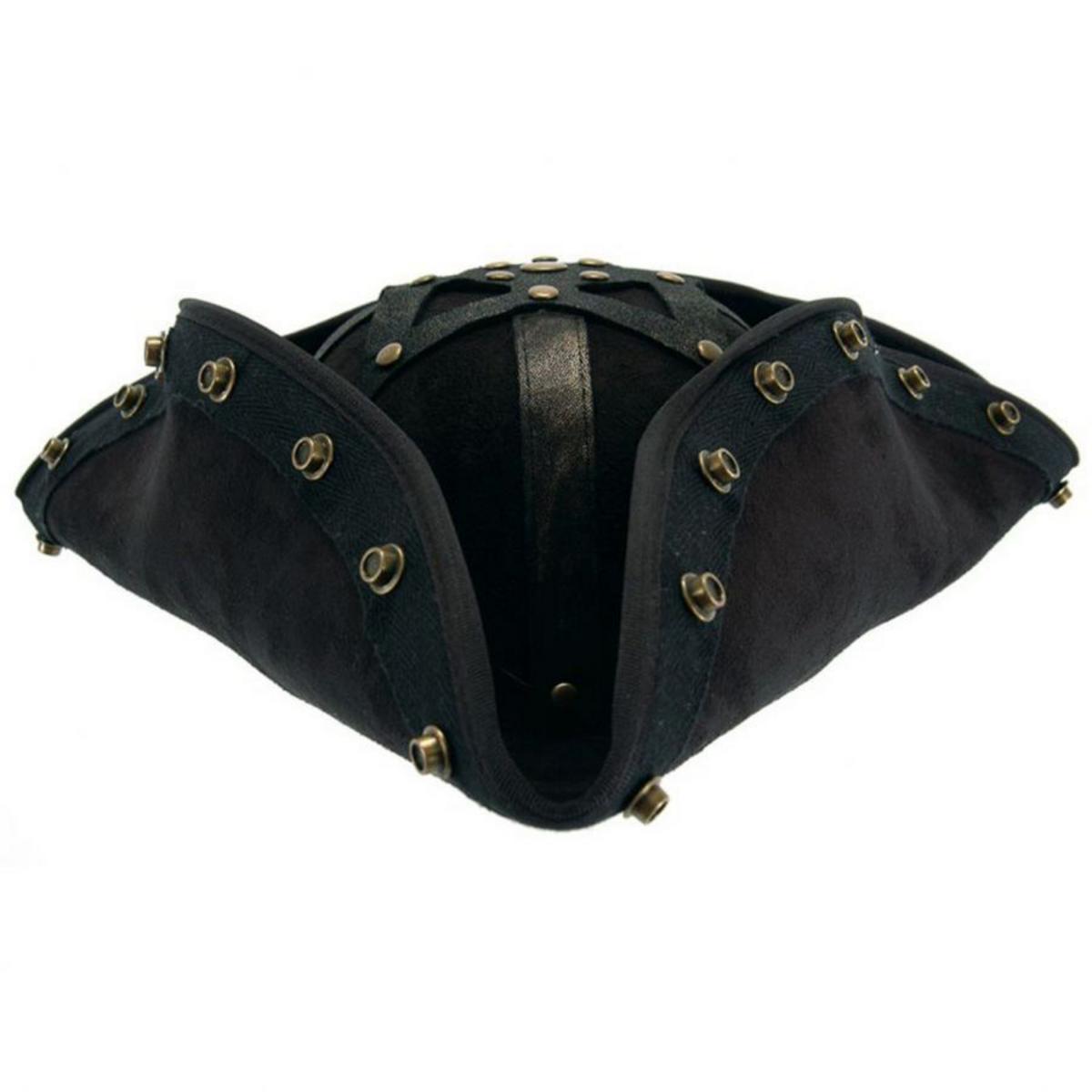 Disney | Pirates of the Caribbean Blackbeard Tricorn Hat | 190360 | lead | BLACK