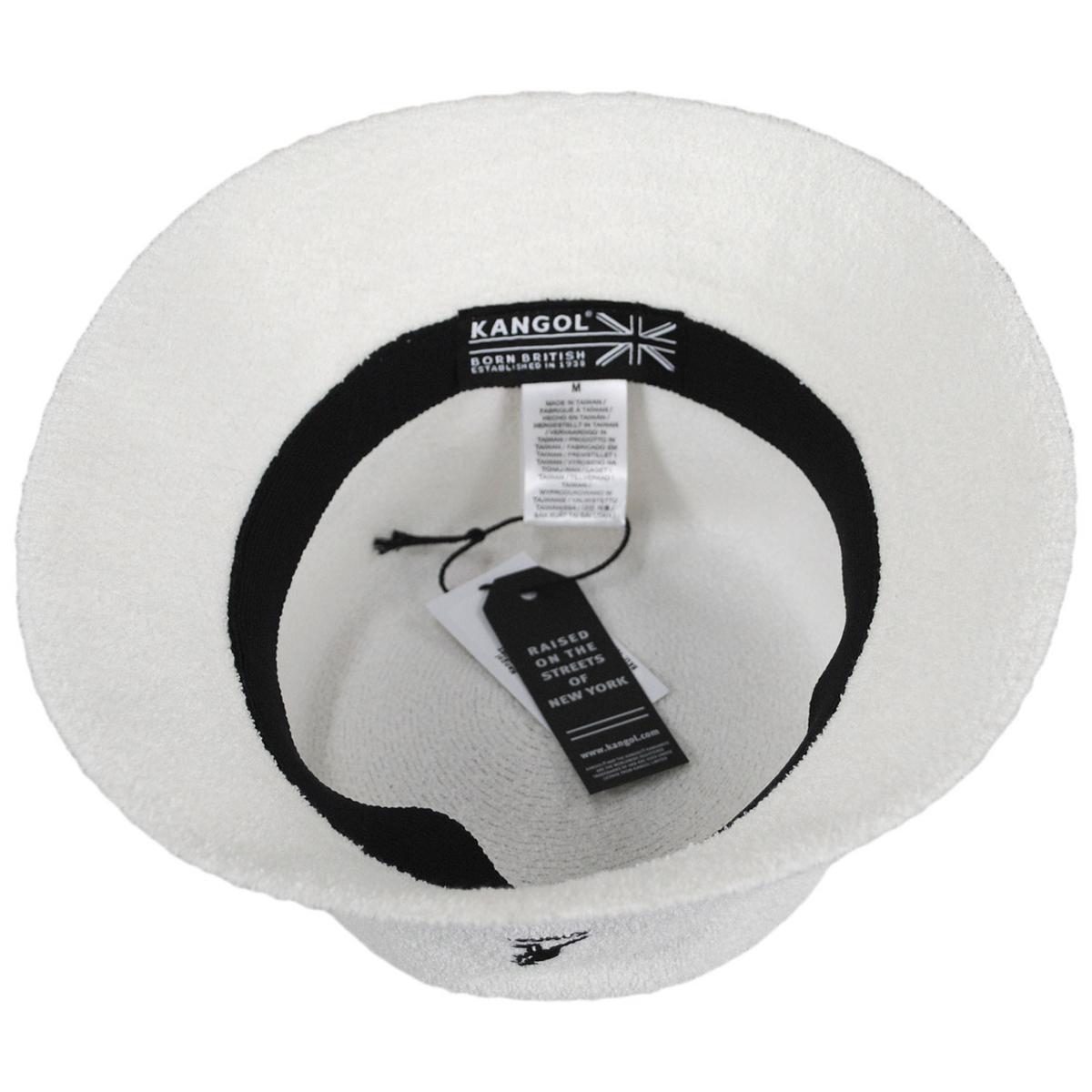 Kangol | Bermuda Bucket Hat | 185716 | under | WHITE