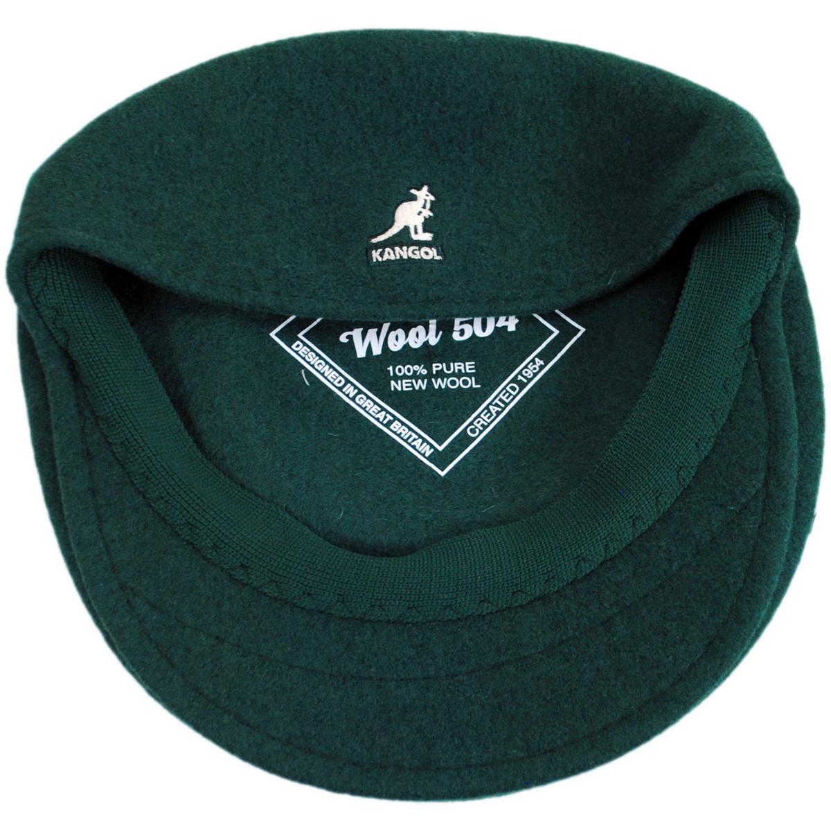 Kangol | Fashion Wool 504 Ivy Cap | 160817 | under | DEEP EMERALD
