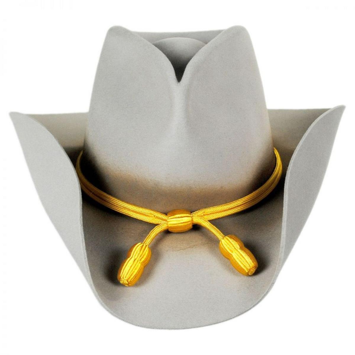 Bailey Western | Cavalry II Wool Felt Western Hat | 130137 | front | SILVER GREY