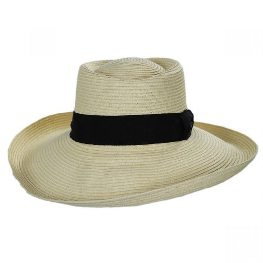 Physician Endorsed | Santa Cruz Toyo Straw Planter Hat | 102793 | front | NATURAL