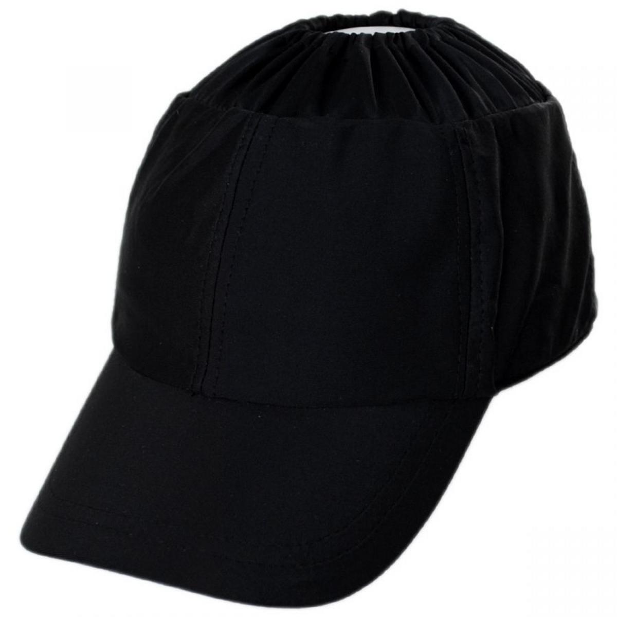 Dorfman Pacific | Bowline Ponytail Swimwear Fitted Baseball Cap