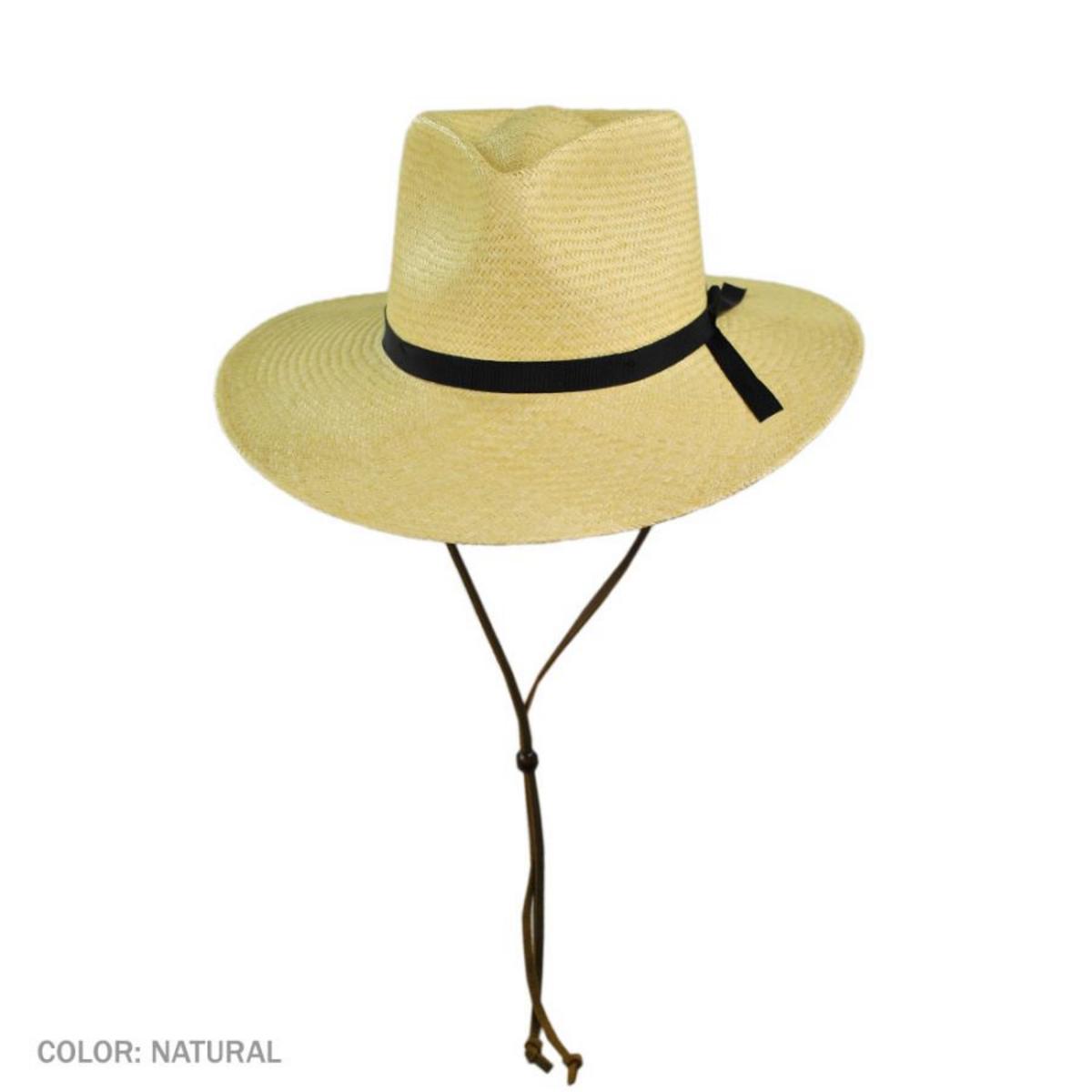 Jaxon Hats | Panama Straw Working Hat | 126434 | detailone | NATURAL