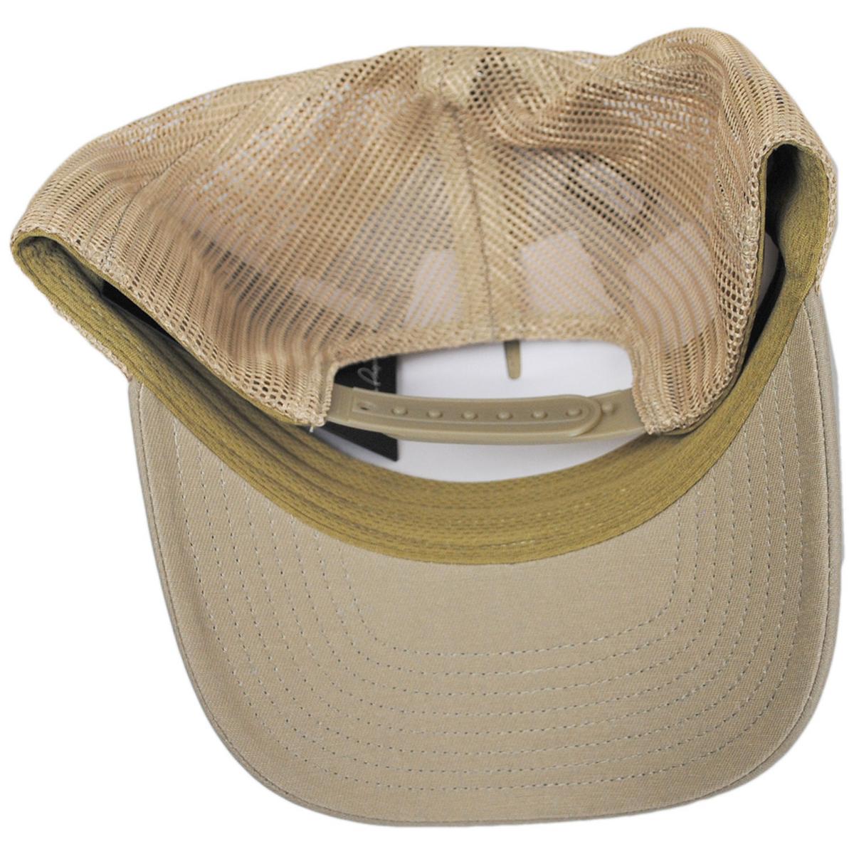 BRIXTON HATS | Regal Netplus MP Mesh Trucker Snapback Baseball Cap | 201835 | under | KHAKI/KHAKI