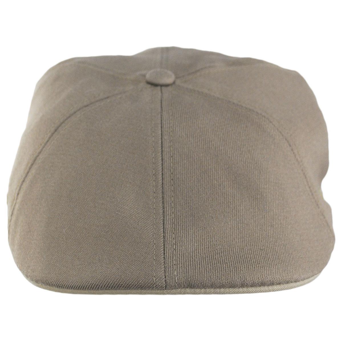 Kangol | Wool Blend Flexfit 504 Ivy Cap | 160833 | front | TAUPE