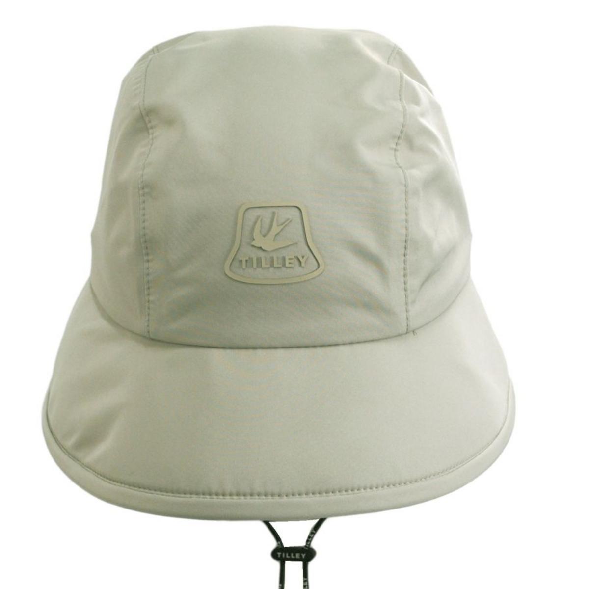 Tilley Endurables | Storm Bucket Rain Sou'wester Hat | 400848 | front | STONE
