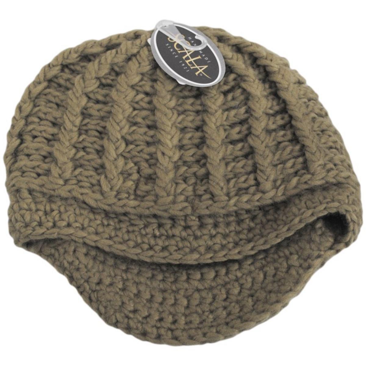 Letizia Chunky Knit Radar Cap