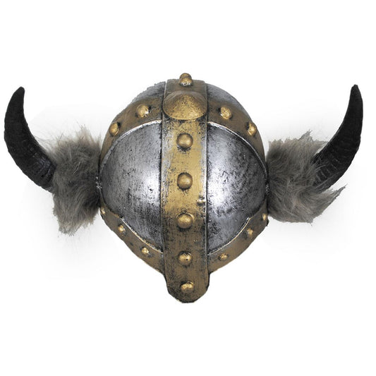 Elope | Horned Viking Helmet | 190583 | front | PEWTER