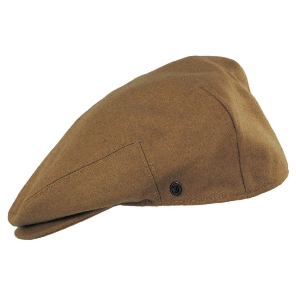 Jaxon Hats | Harlem Wool Blend Ivy Cap | 167733 | profile | CAMEL
