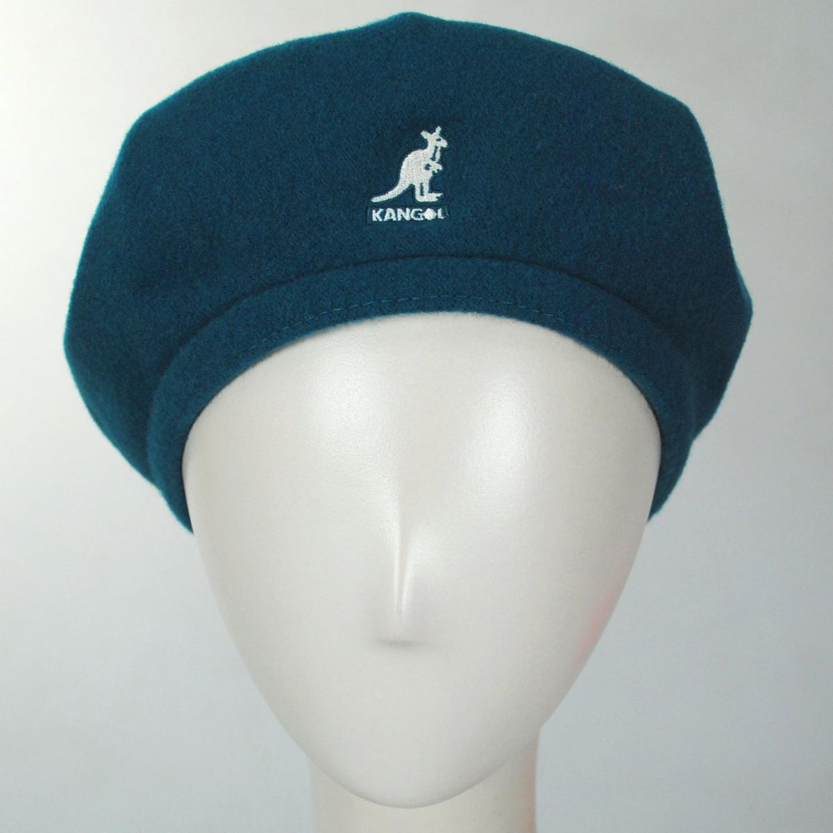 Kangol | Jax Wool Basque Beret - Fashion Colors | 150913FW23 | front | MARINE TEAL
