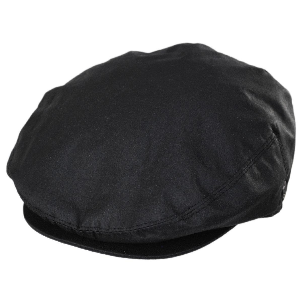 Jaxon Hats | Wholesale Waxed Cotton Ivy Cap B2B Pre-Pack | B2B167742 | lead | BLACK
