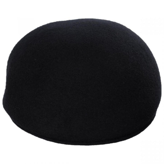 Bigalli | Wool Felt Ascot Cap | 161806 | front | BLACK