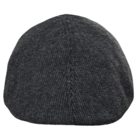 Jaxon Hats | Wholesale Atchison Wool Blend Duckbill Cap B2B Pre-Pack | B2B167745 | front | CHARCOAL