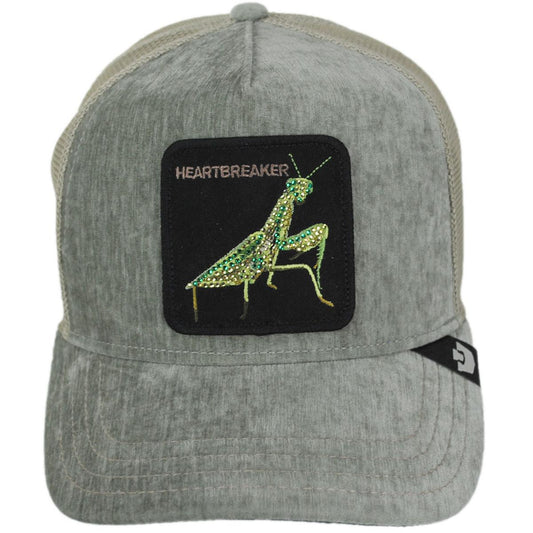 Goorin Bros | Iced Mantis Mesh Trucker Snapback Baseball Cap | 200750 | front | SHADE