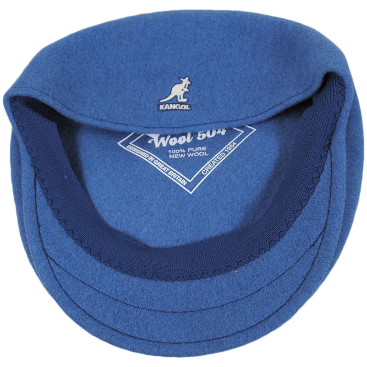 Kangol | Fashion Wool 504 Ivy Cap | 160817 | under | DENIM BLUE