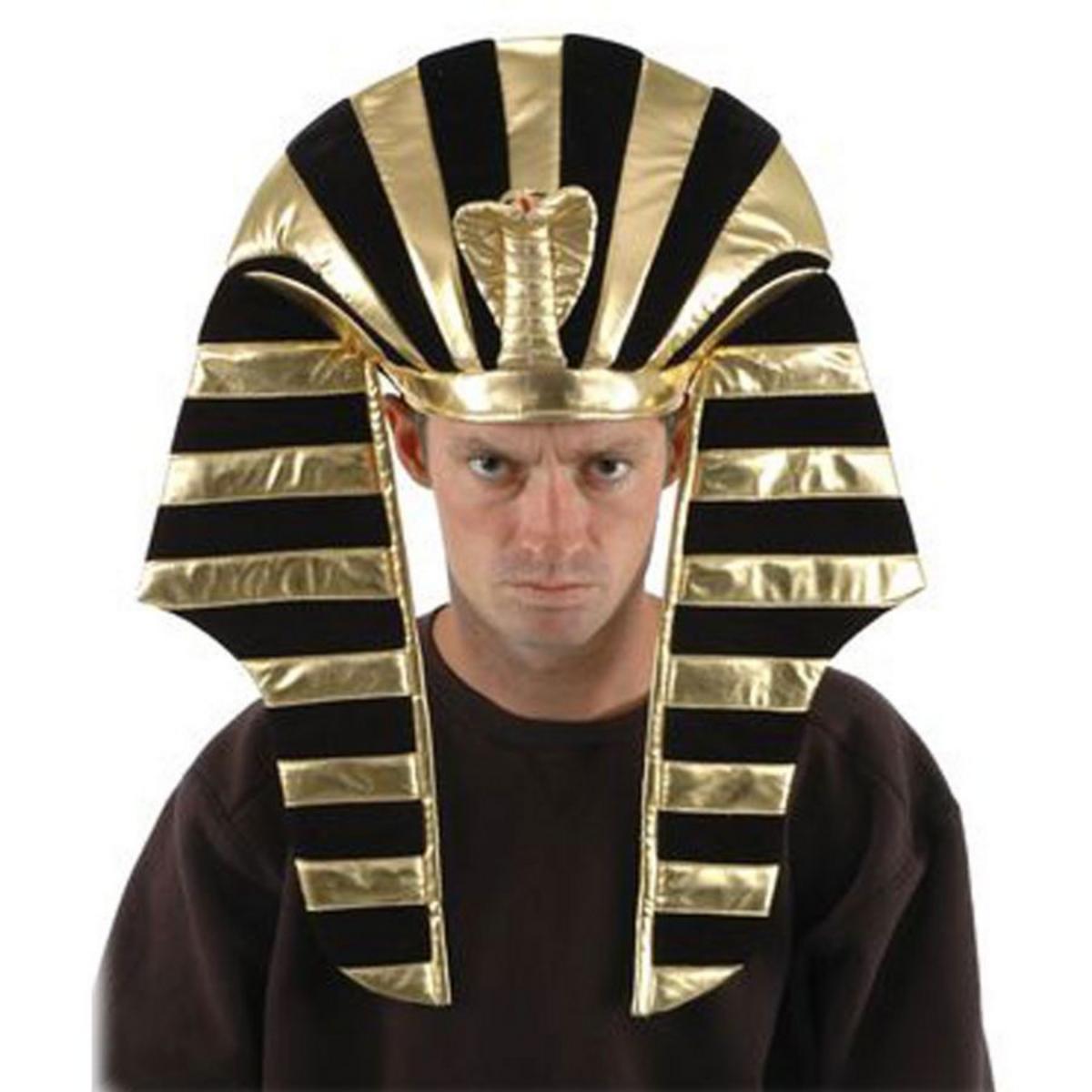 Elope | King Tut Hat | 190391 | lead | BLACK/GOLD