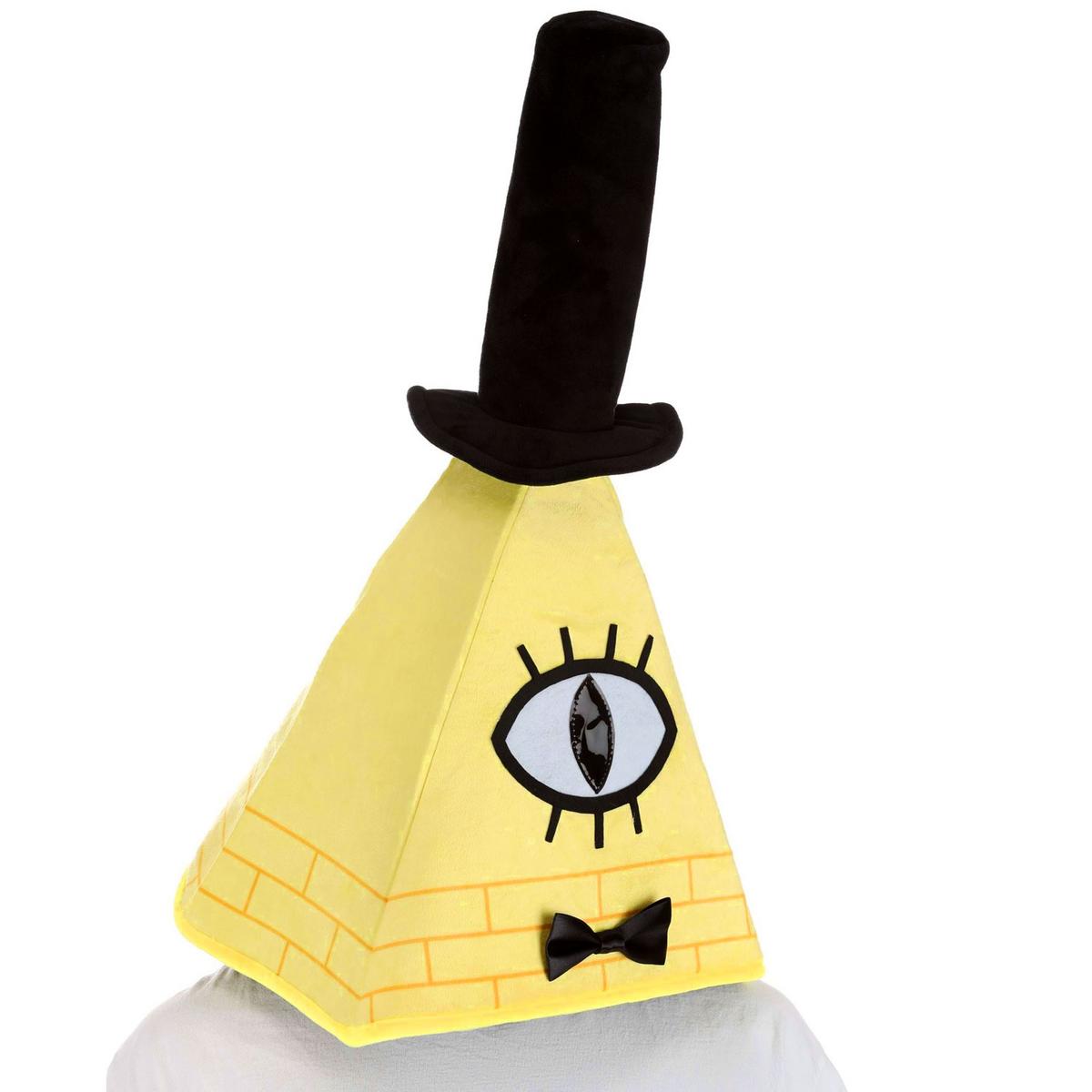 Disney | Gravity Falls Bill Cipher Hat Mask | 190548 | front | YELLOW/BLACK