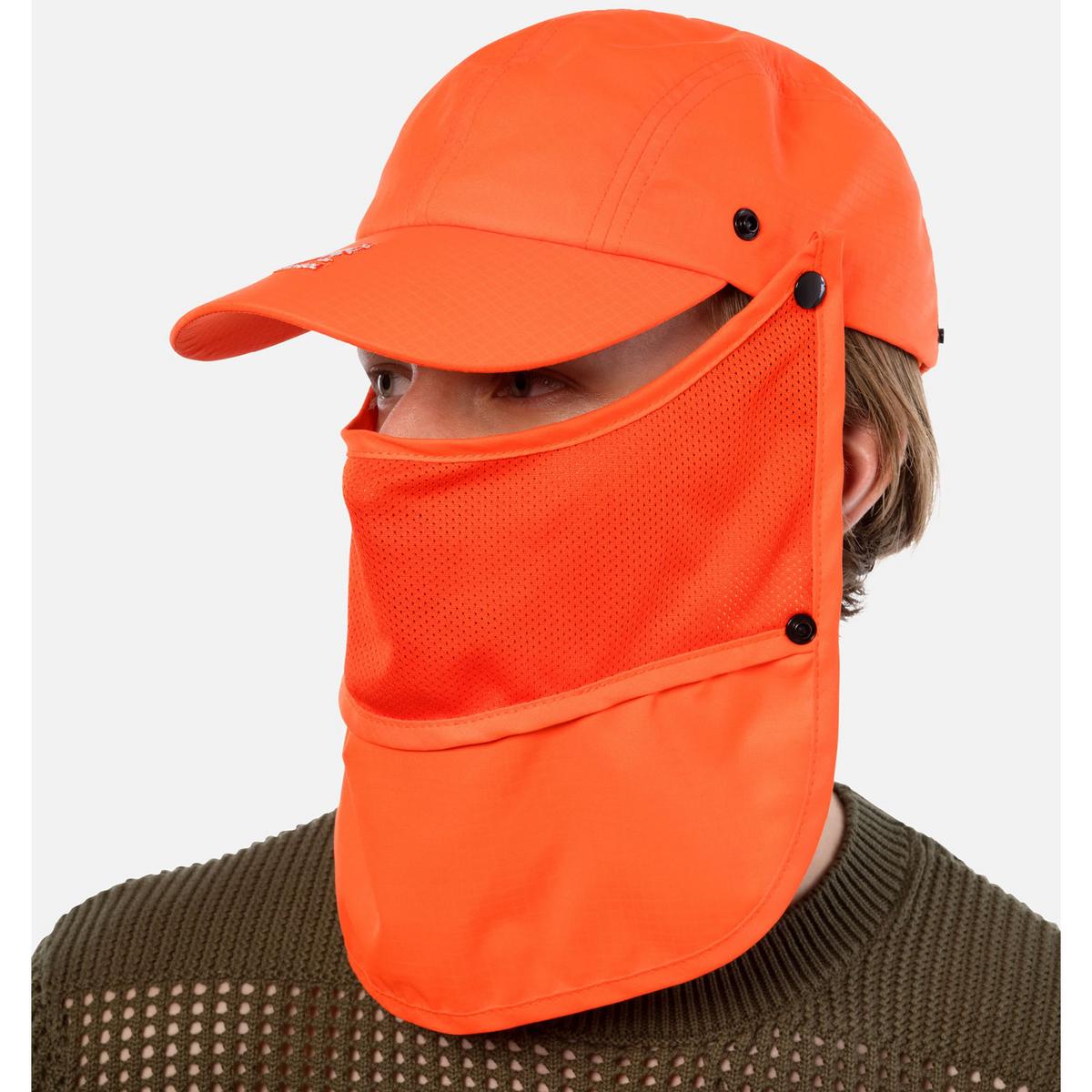 Kangol | Multi-Utility Neck-Flap Mask Strapback Baseball Cap | 201136 | lsmone | ORANGE