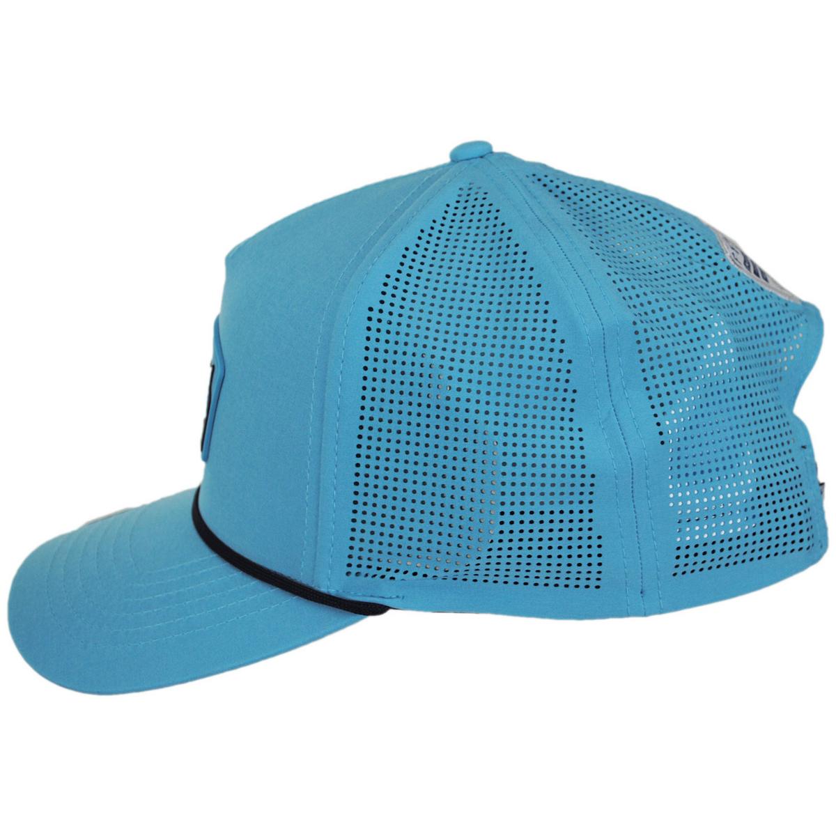 Columbia Sportswear | Tidal Pursuit 3D Stretch Snapback Baseball Cap | 400088 | profile | VINTAGE BLUE