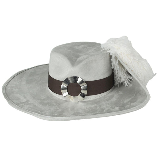 Disney | Pirates of the Caribbean Will Turner Swashbuckler Pirate Hat | 190524 | front | GREY