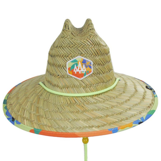 Hemlock Hat Co. | Youth Ross Rush Straw Lifeguard Hat | 505918 | front | NATURAL