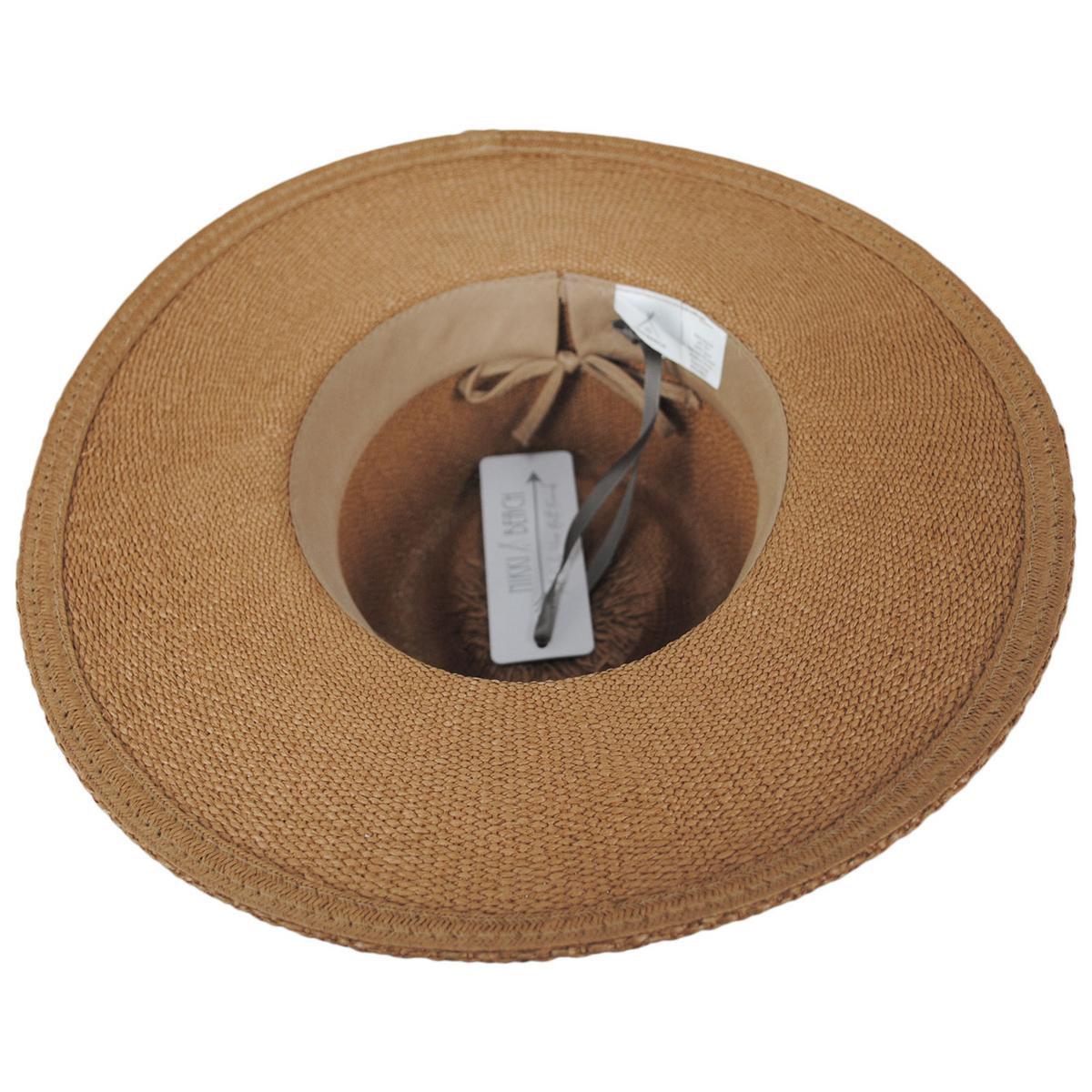 NIKKI BEACH | Chloe Toyo Straw Fedora Hat | 102662 | under | TOAST