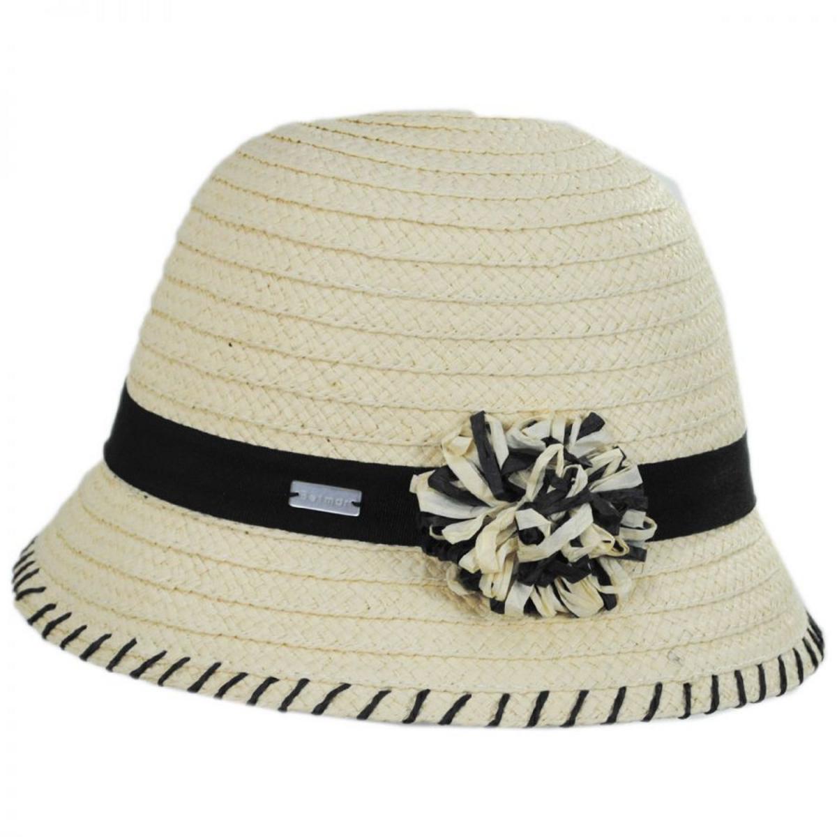 Betmar | Kiki Toyo Straw Cloche Hat | 101117 | profile | NATURAL