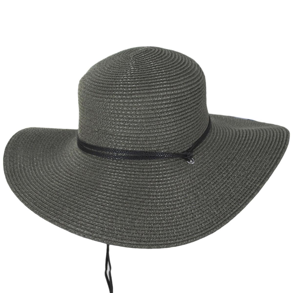 Columbia Sportswear | Global Adventure Packable Toyo Straw Blend Sun Hat | 108106 | lead | STONE GREEN