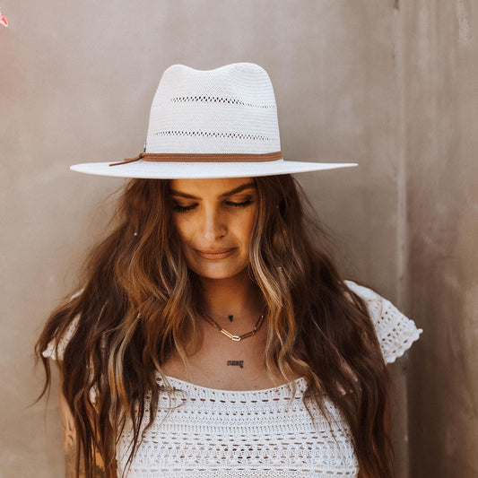 Biltmore | V.C. Adore You Toyo Straw Fedora Hat | 100435 | lsfone | NATURAL