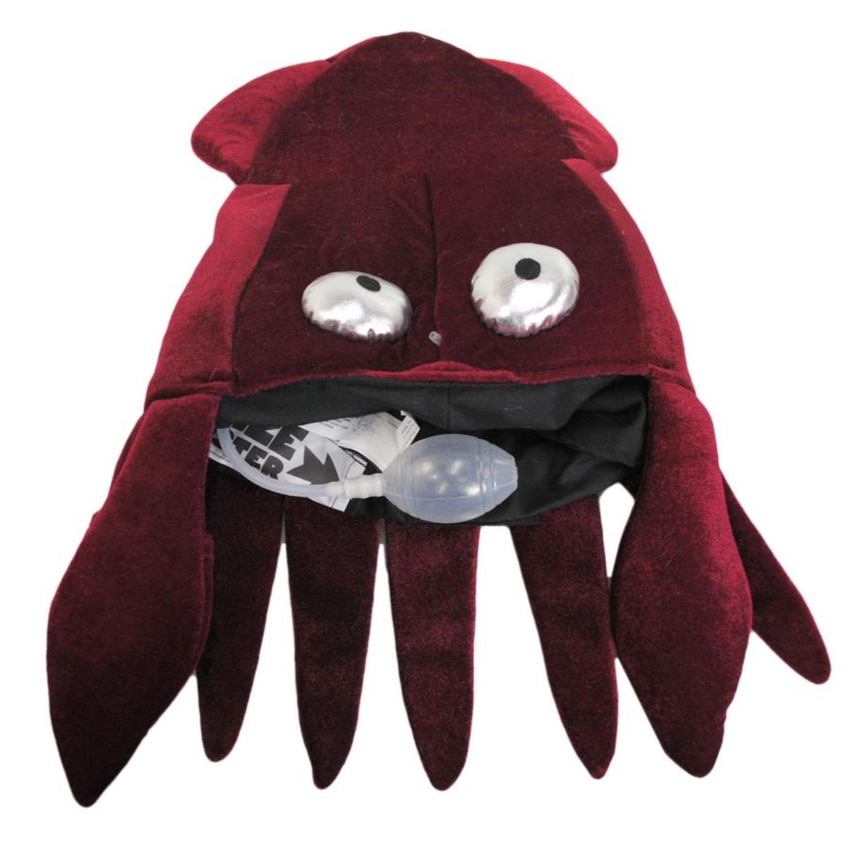 Elope | Squid Sprazy Toy Hat | 190483 | profile | BURGUNDY