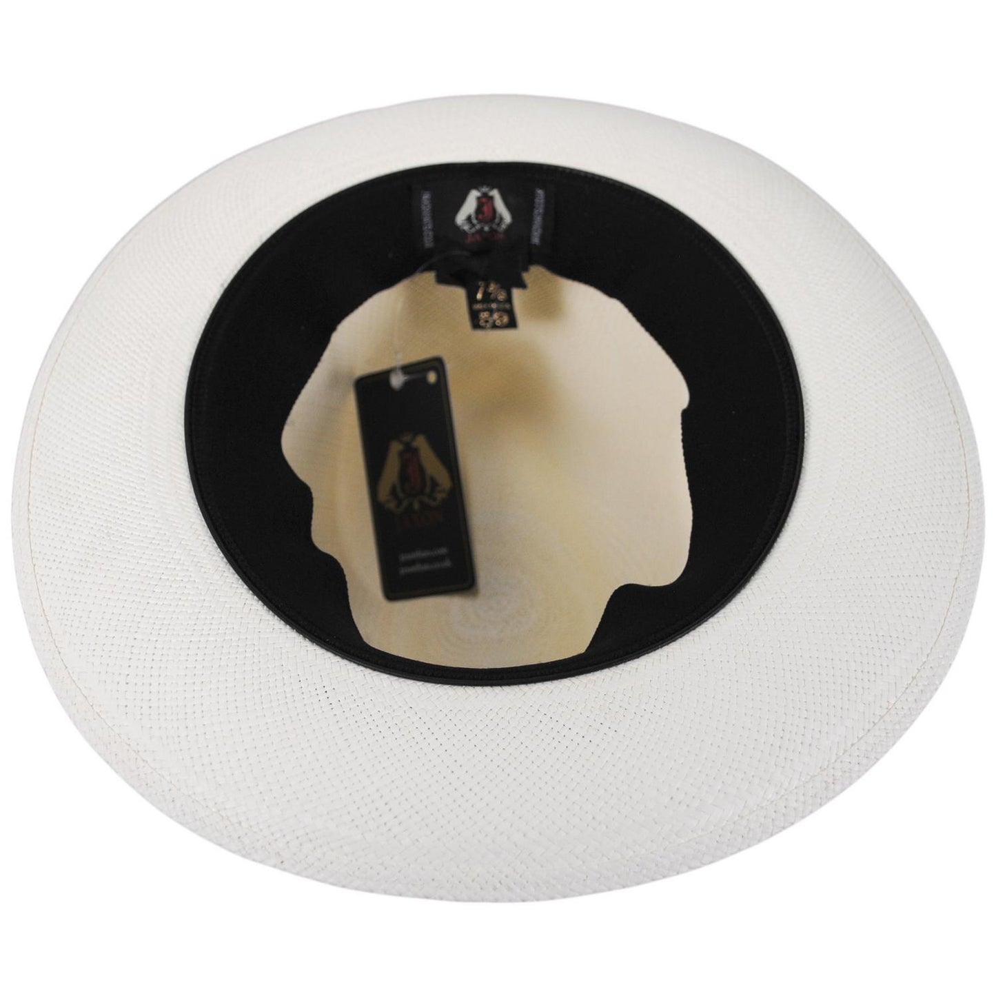 Jaxon Hats | Henry Grade 8 Panama Straw Fedora Hat | 127152 | under | BLEACH