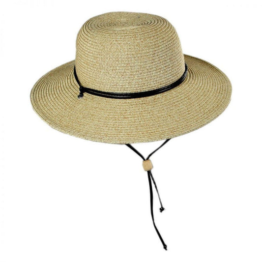 San Diego Hat Company | Kid's Chincord Toyo Straw Sun Hat | 505302 | front | TOAST