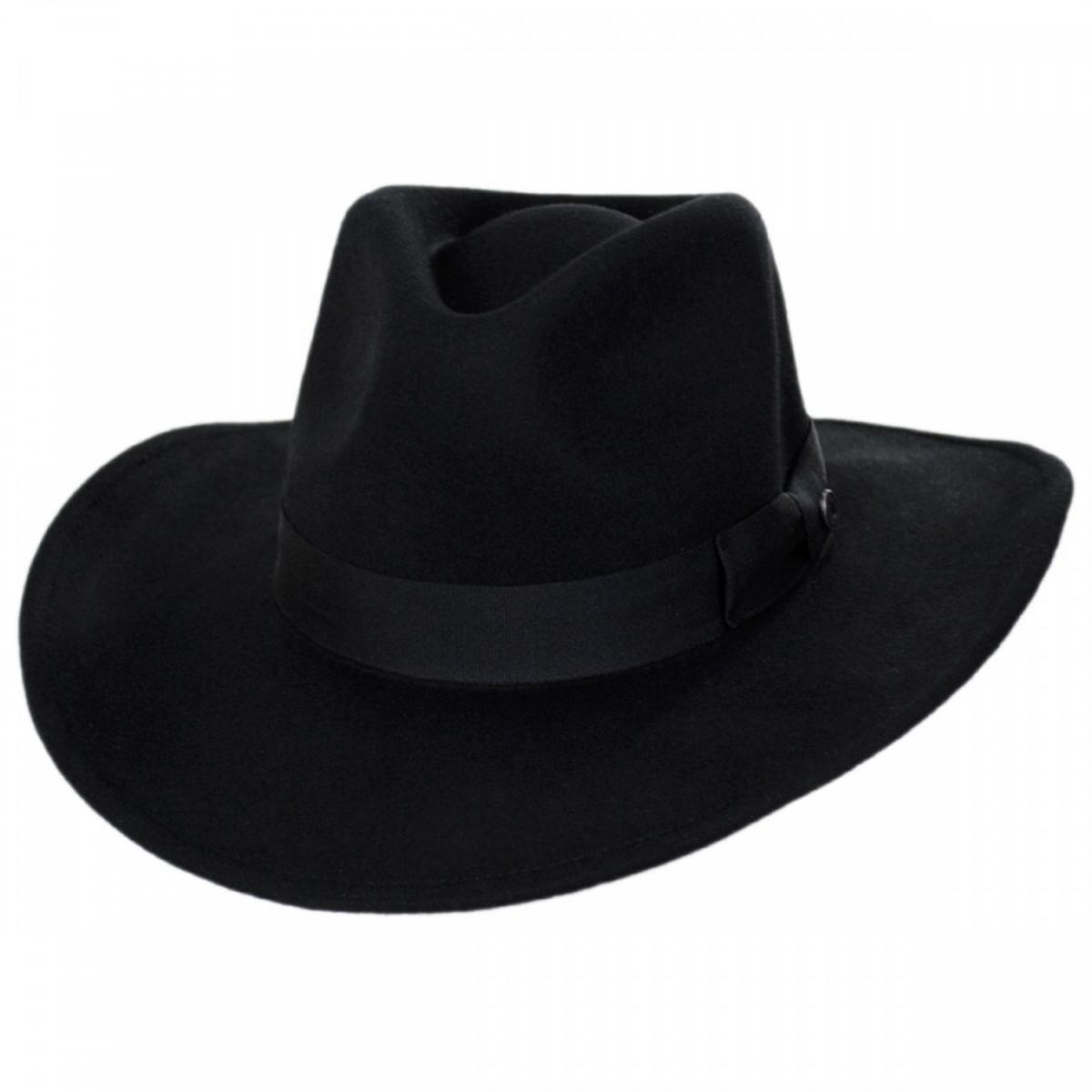 Colorado Ultra Wide Brim Wool Felt Fedora Hat – Village Hat Shop