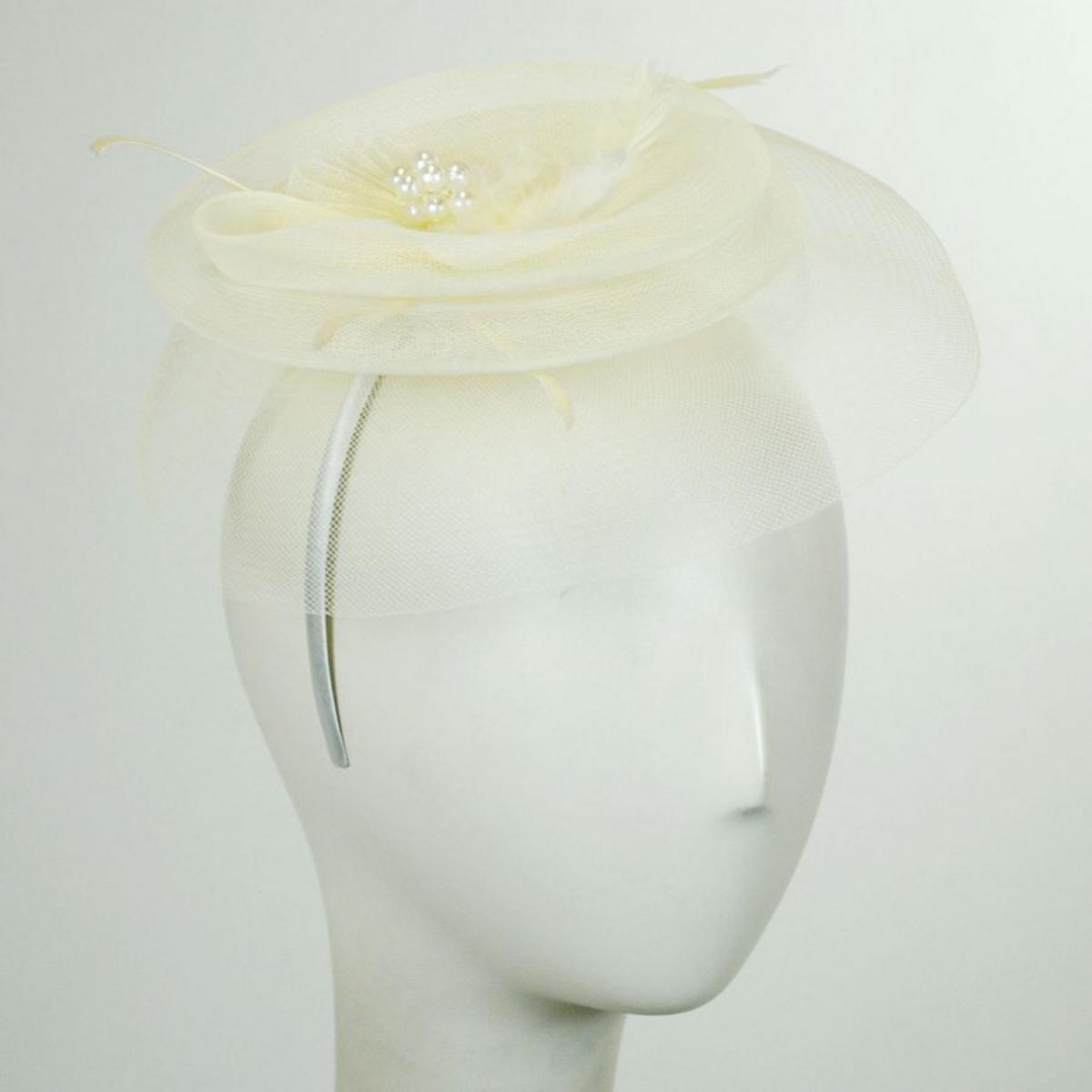 Round and Round Fascinator Headband