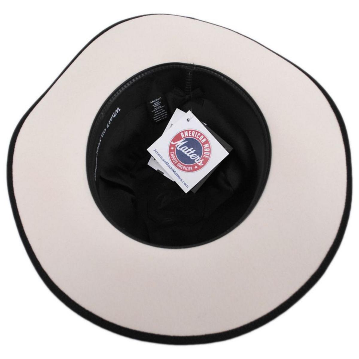 Bailey 1922 | Clorindon Elite Wool Felt Fedora Hat | 130378 | under | UNBLEACHED