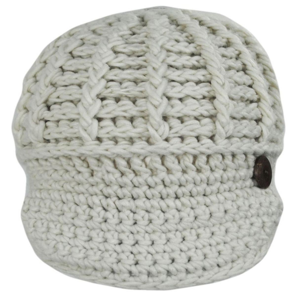 Letizia Chunky Knit Radar Cap