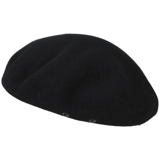 Heritage par Laulhere | Cobra Wool Military Beret | 151054 | lead | NOIR