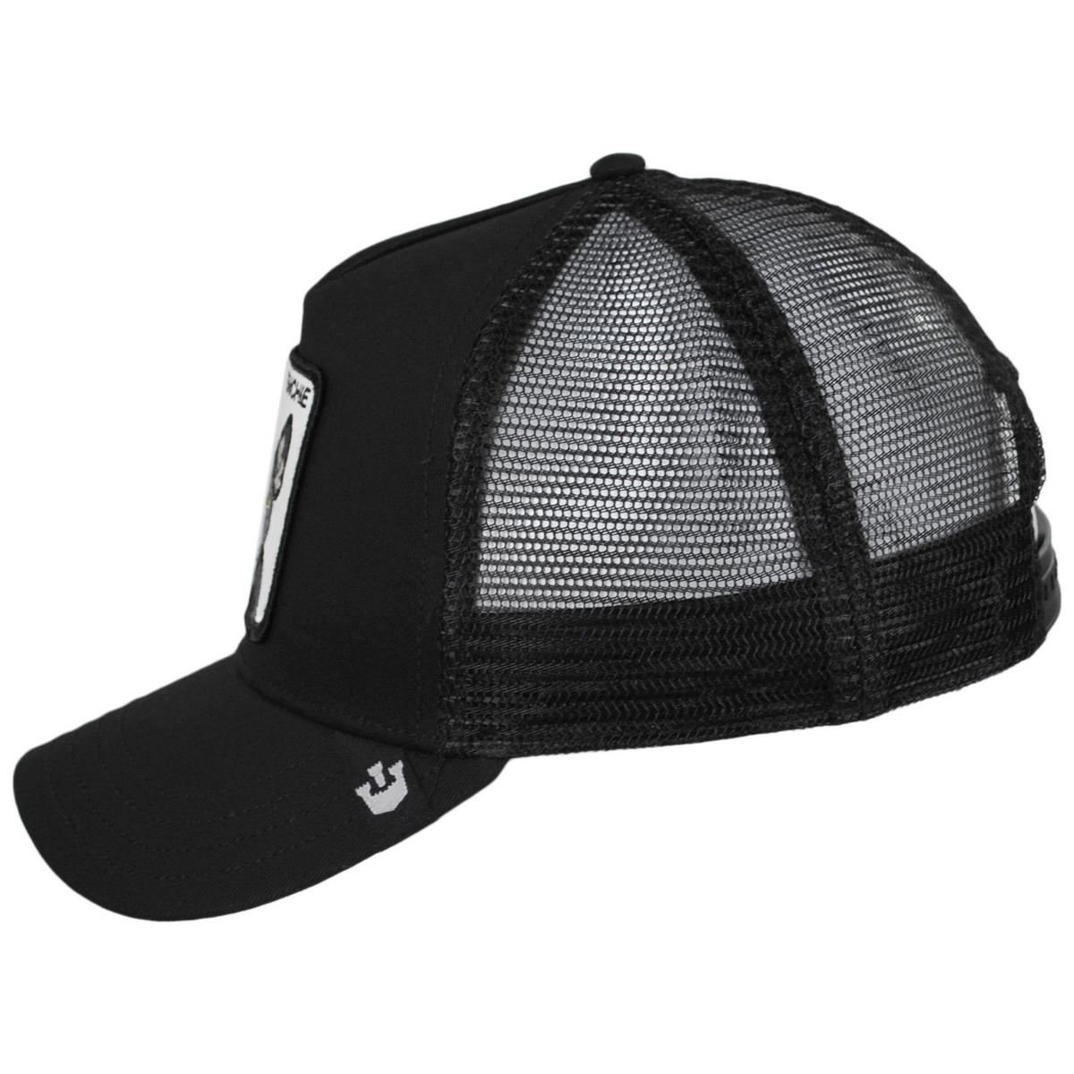 Goorin Bros | French Frenchie Mesh Trucker Snapback Baseball Cap | 200370 | profile | VOID
