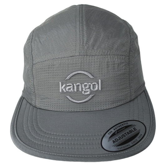 Kangol | Kangol Nylon Jockey Cap | 201138 | front | WARM GREY