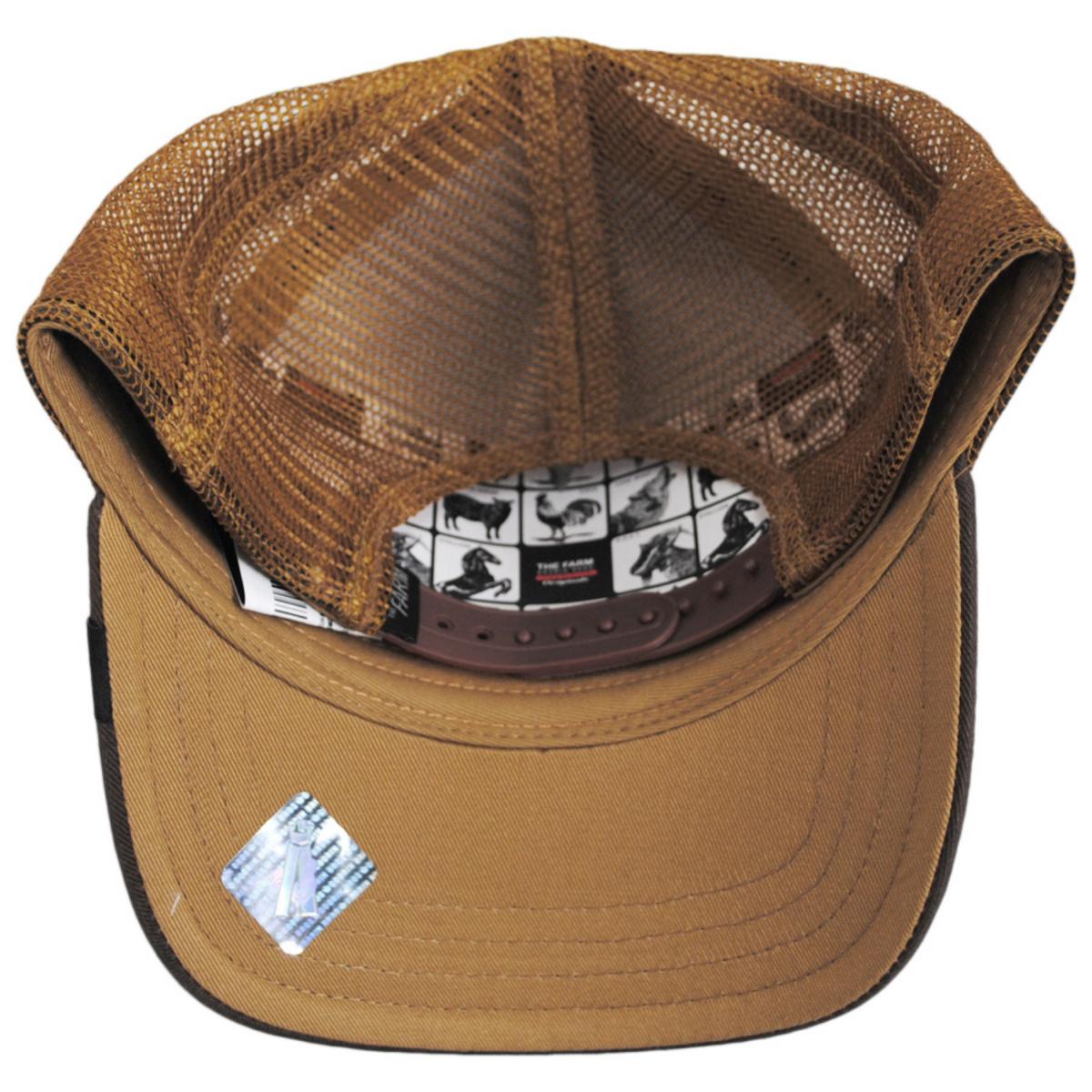 Goorin Bros | King Mesh Trucker Snapback Baseball Cap | 200419 | under | HEAT/GROUND