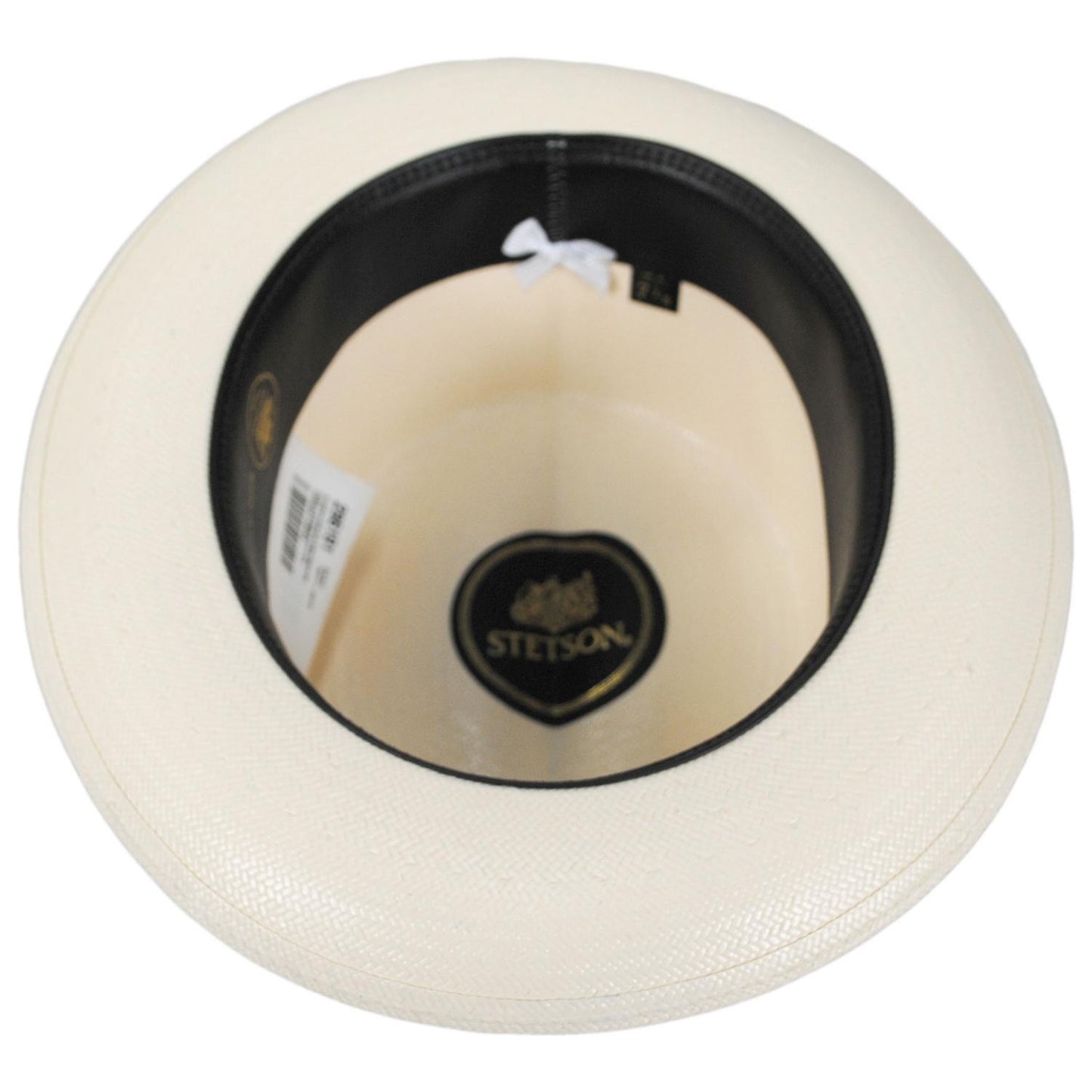 Stetson | 42 Optimo Shantung Straw Fedora Hat | 127071 | under | NATURAL