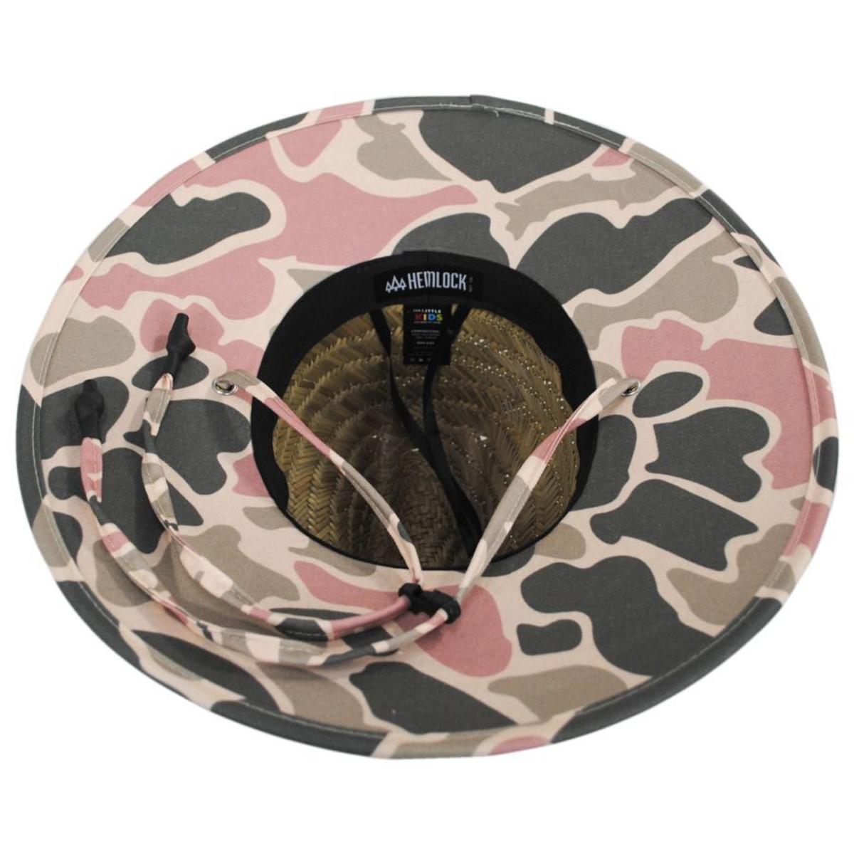 Hemlock Hat Co. | Kid's Willow Straw Lifeguard Hat | 505912 | under | TAN