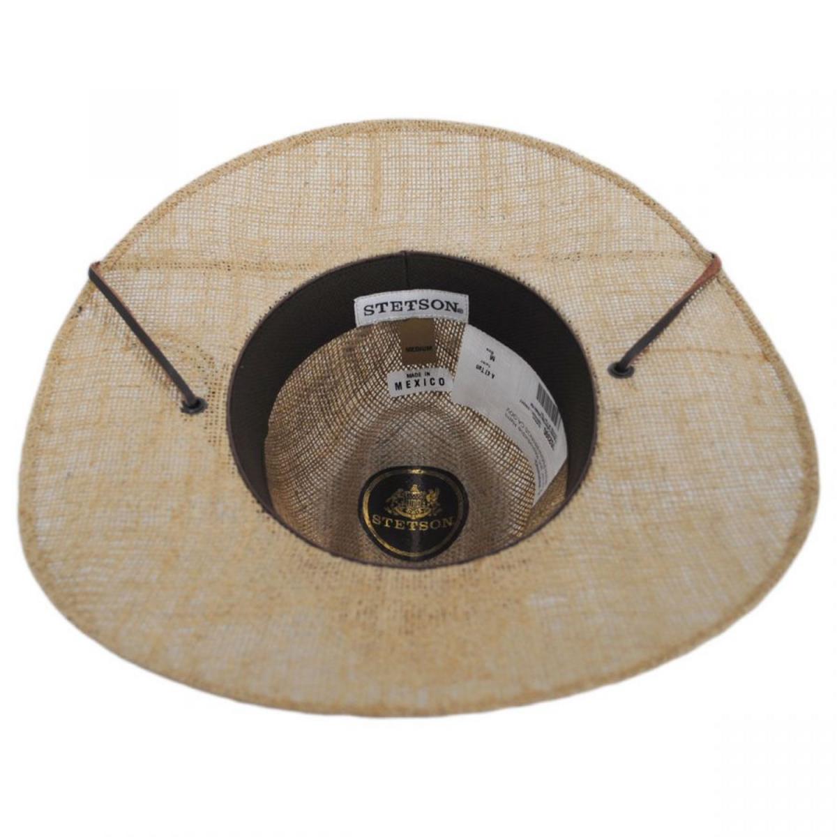 Stetson | Fazenda Coffee Bag Outback Hat | 127030 | under | TAN
