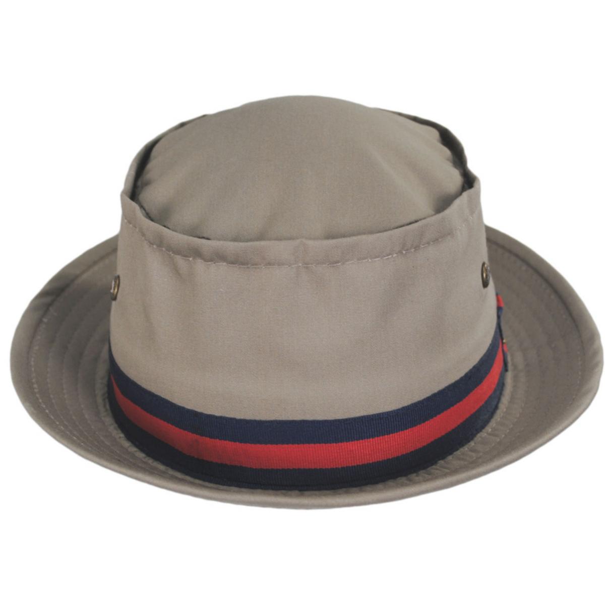 Stetson | Fairway Cotton Bucket Hat | 185124 | front | KHAKI