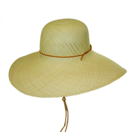 San Francisco Hat Co. | Panama Straw Wide Brim Hat | 401611 | front | NATURAL
