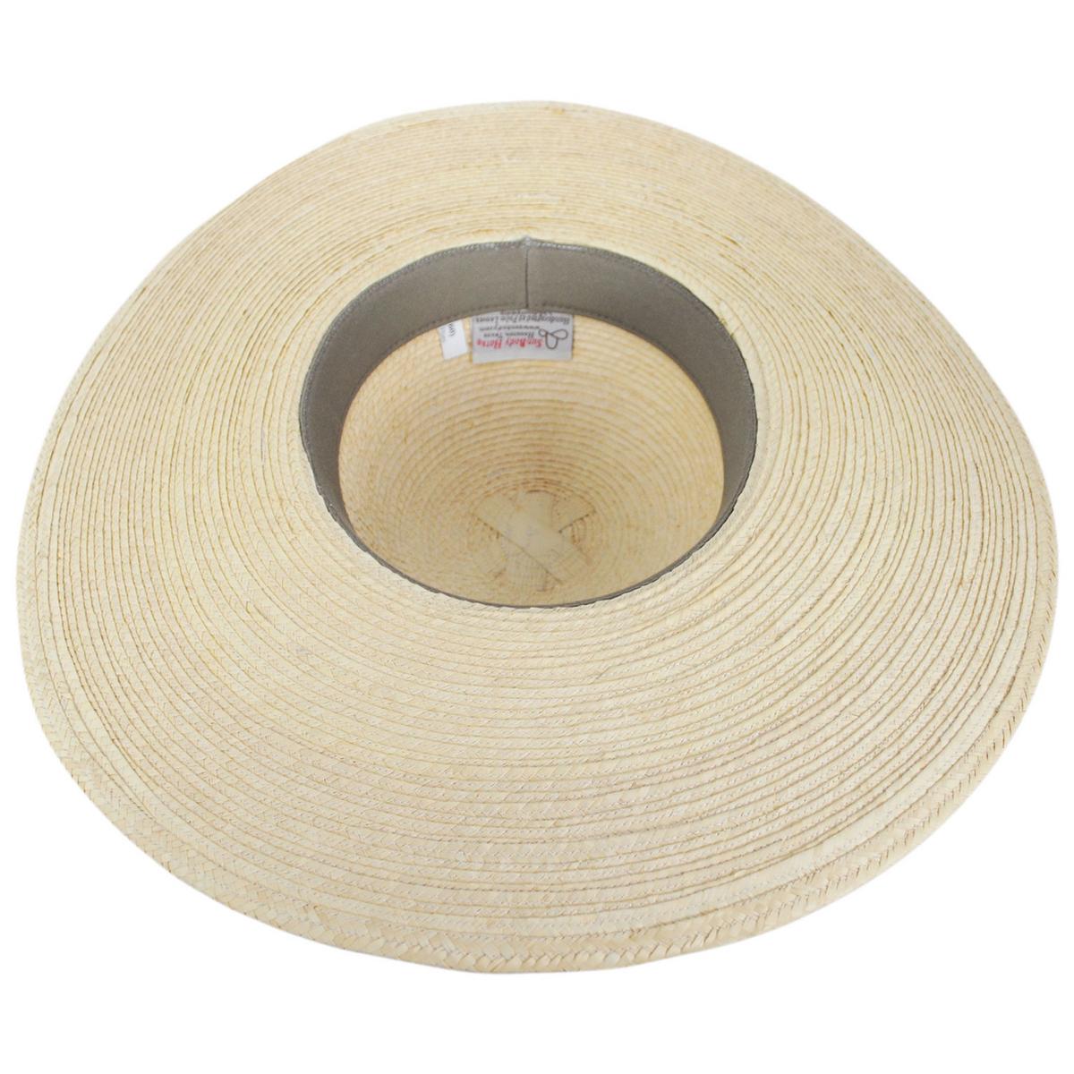 SunBody Hats | Swinger 5-inch Wide Brim Guatemalan Palm Leaf Straw Hat | 102901 | under | NATURAL