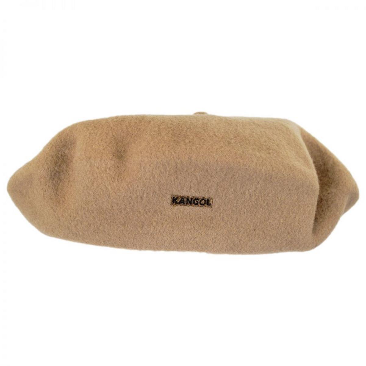 Kangol | Modelaine Wool Felt Beret | 150904 | lead | CAMEL