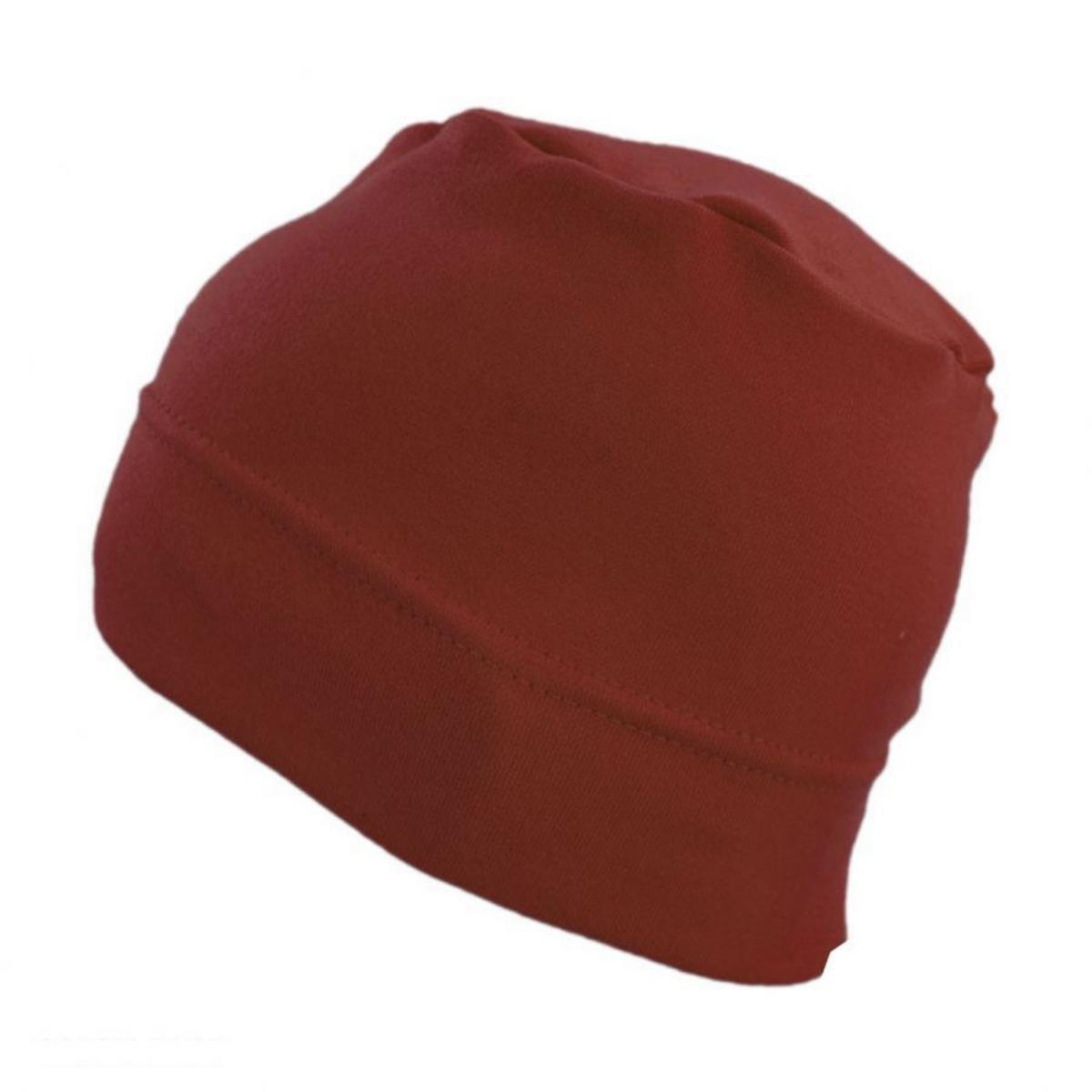Slumbercap | Cotton Beanie Hat | 500899 | lead | RUST